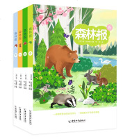 前苏联森林报春夏秋冬全4册全集 小学生课外阅读书籍三年级四年级五年级故事绘本全套正版儿童读物 苏维.比安