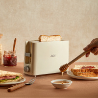 ACA家用小型多士炉P045A迷你烤面包片多功能早餐机全自动土吐司机