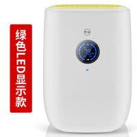 除湿机家用吸潮器去湿空气房间干燥机衣柜小型迷你抽湿机除湿 绿色升级款led液晶除湿器