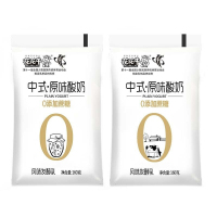 花花牛中式原味酸奶160g*12袋0蔗糖 含钙酸奶