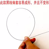 500米钓鱼线尼龙线黑灰色 拉力硬度强耐磨 渔具小配件