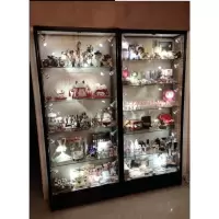 精品模型展示柜乐高兵人展示柜玻璃手办高达展柜玩具家用汽车模型