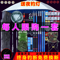 钓鱼竿套装组合全套鱼具渔具用品大全套装鱼杆手竿手杆钓鱼装备