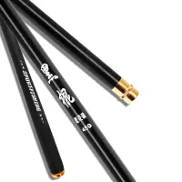 黑棍短节手杆超轻超硬8米高碳素鱼竿套装28调鲤钓鱼竿溪流竿特价