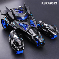 新款合金弹射战车摩托车声光回力三合一汽车模型儿童玩具六一