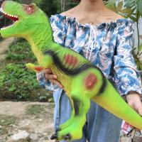 新仿真软胶超大号恐龙玩具遥控霸王龙动物套装塑胶儿童3-6岁男孩