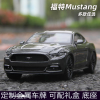 威利 美驰图1:24福特野马车模GT肌肉车跑车合金汽车模型仿真摆件