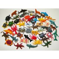 迷你小号海洋动物玩具仿真模型玩偶海底世界海豚龙虾鲨鱼螃蟹