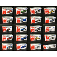 TOMY多美卡仿真合金小跑车模型玩具 工程拖车货车消防车奔驰