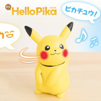 TOMY多美卡宠物小精灵HelloPika皮卡丘声控互动玩具声公仔摆件