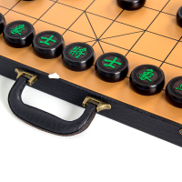 中国象棋红木黑檀紫光檀血檀实木成号折叠棋盘长辈礼品