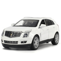 彩珀1:32仿真凯迪拉克合金汽车模型声光回力小汽车儿童礼品玩具