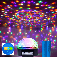 星空投影灯卧室浪漫旋转彩灯球幻彩光玩具七彩夜空满天星炫彩灯