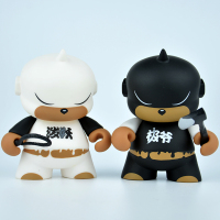 死磕侠极爷泼妖手办 玩具动漫公仔玩偶逻辑思维汽车装饰摆件模型