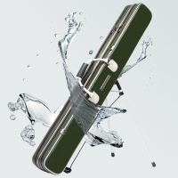 帕鲁斯渔具包鱼竿包PU防水鱼包杆包多功能竿包钓鱼包鱼具包1.25米