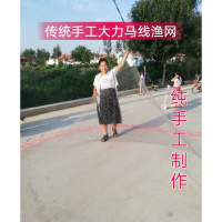 纯手工编织大力马传统撒网手抛网旋网抛网手撒网打鱼网