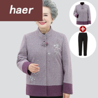 老年人秋装女50-60岁中老年人秋装女70岁80奶奶装春秋外套老人衣服妈妈装唐装太太上衣奶奶装秋装外套中老年女装秋装