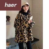 女生秋季外套秋季韩版2020新款宽松豹纹仿BF风时尚减龄长袖外套女装学生