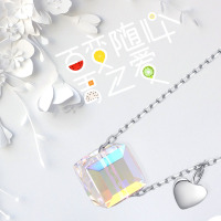 925纯银项链气质日韩防过敏个性流行饰品送女友生日礼物
