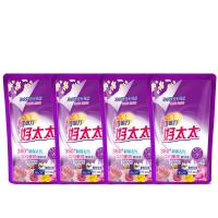 【馥郁花香】4斤（4袋） 【特价】花香洗衣液香味持久留香内衣裤瓶装袋装家庭装