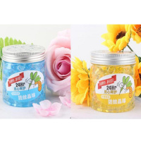 海洋+柠檬芳香 夏季家用固体驱蚊晶球空气清新剂水晶香珠厕所防蚊除臭芳香剂