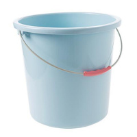 超大蓝色 塑料手提小水桶家用大号加厚洗衣桶储水桶洗车圆桶塑料桶