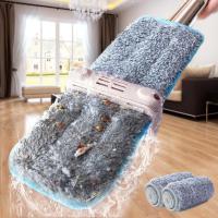 免手洗平板拖把家用木地板懒人旋转拖地神器一拖干湿两用地拖布净