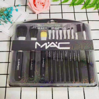 MAC纸装12支化妆刷 MAC盒装化妆刷套装全套收纳盒送闺蜜送女友生日化妆刷子