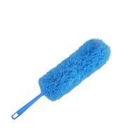 蓝色 鸡毛掸子家用除尘掸子不毛伸缩加厚灰尘掸家务清洁车用扫灰神器