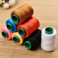 7卷线(不含其它) [针线盒46件套]大号针线盒套装便携式针线包家用迷你手动缝纫机