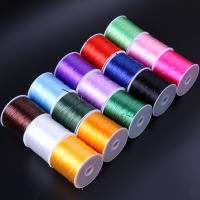 (扁形弹力线)黑色-10米 透明线 穿石榴石的弹力线 串珠绳手链线皮筋耐磨手串线松紧线