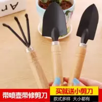 园艺工具三件套园林剪种花养花园艺盆栽挖土松土小铁铲子耙喷壶