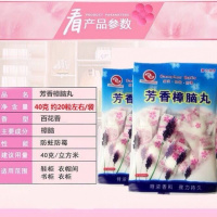 3包/60粒(体验装) 樟脑丸衣柜防霉防蛀防虫芳香去味透气包装驱虫臭丸防潮樟脑球