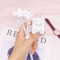 9xpro/8x/play4t/nova5i/3i畅10e手机数据线充电器保护套|镭射线[数据线款] 天使-花朵