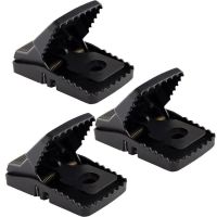 捕鼠神器老鼠夹家用灭鼠器老鼠夹子全自动一窝端捉老鼠笼药粘鼠板|[三个黑色捕鼠夹]