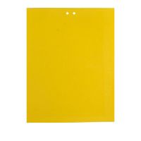 双面黄蓝粘虫板粘小黑虫苍蝇蓟马蓝板诱虫大棚蔬菜瓜果花卉茶叶园|黄色覆膜 加厚双面粘[150张]]25*40