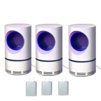 德国科技物流灭蚊灯驱蚊器家用户外驱蚊神器防蚊子神器|三台装(带适配器)