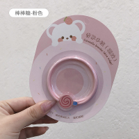 儿童驱蚊手环大人宝宝女生版学生情侣少女手链防蚊扣神器长效随身|浅黄色棒棒糖-粉色