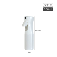 84消毒水75酒精清洁专用小喷壶雾化喷瓶分装瓶细雾喷雾瓶空瓶 AC07纯白200ml(升级泵管-水雾细腻)