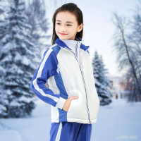 热卖深圳市小学生校服女棉马甲冬装男新款棉背心防寒保暖统一正品