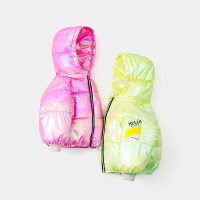 热卖2019冬季新款儿童棉服中小童男女宝宝加厚保暖糖果色羽绒棉衣