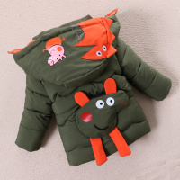 热卖男童棉衣2019新款儿童棉袄韩版小猪羽绒棉服1-7岁3宝宝冬装厚外套
