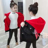 热卖女童棉服2019新款韩版洋气儿童装棉衣冬装中大童加厚外套女孩袄子
