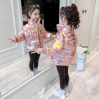 热卖女童冬装棉衣2019新款短款外套宝宝洋气棉袄儿童加厚女孩羽绒棉服