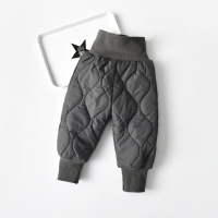 热卖宝宝裤子加绒加厚婴幼儿哈伦裤大pp羽绒棉裤儿童高腰护肚男童女童