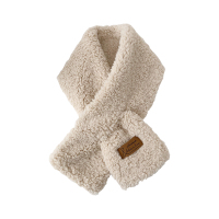 热卖ins韩版短款毛毛绒羊羔绒围巾女冬季保暖学生可爱少女围脖百搭潮