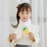 热卖儿童仿濑兔毛围巾韩版潮秋冬宝宝男童女童围脖冬季保暖小男孩女孩