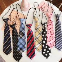 热卖ins衬衫领带女装饰学院风chic日系jk学生原宿韩版土酷条纹小领带