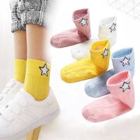 热卖鸿宝儿 儿童袜子春秋棉质袜女童男童女孩幼儿小孩宝宝短袜子