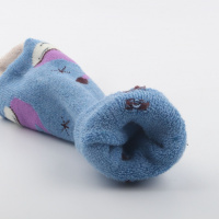 热卖儿童袜子秋冬纯棉男童加厚加绒女童毛圈宝宝冬季小童毛巾卡通保暖